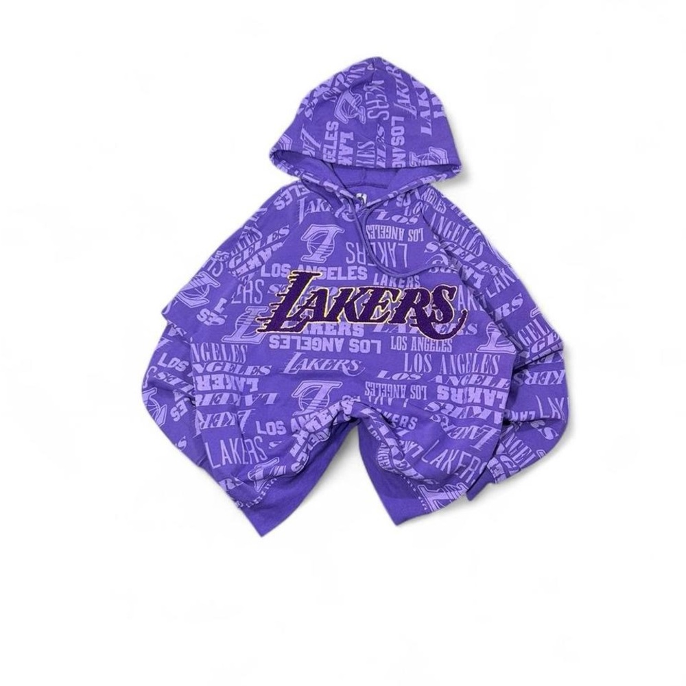 NBA Lakers Purple Hoodie